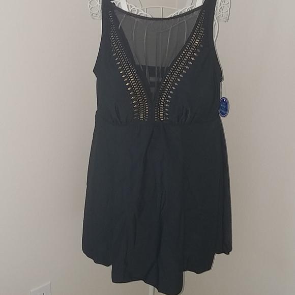 Swimsuits For All Other - One Piece Black Swimsuit Padded Bra size 18
